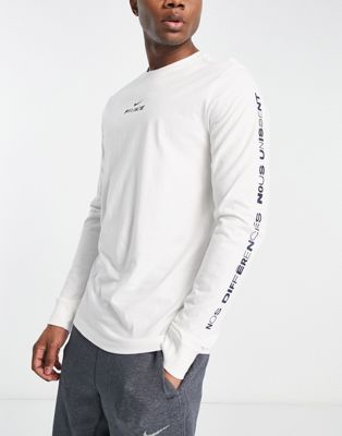 Nike Football World Cup 2022 France unisex Ignite long sleeve t-shirt in whtie