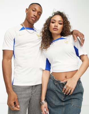 Nike Football World Cup 2022 France unisex t-shirt in white - ASOS Price Checker