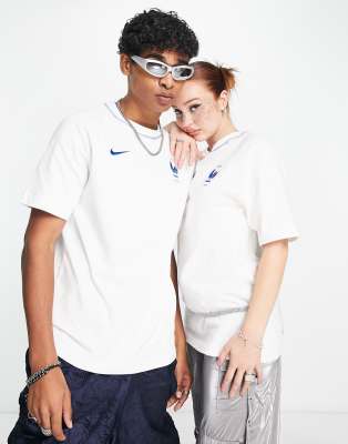 Nike Football World Cup 2022 France unisex travel t-shirt in navy - ASOS Price Checker