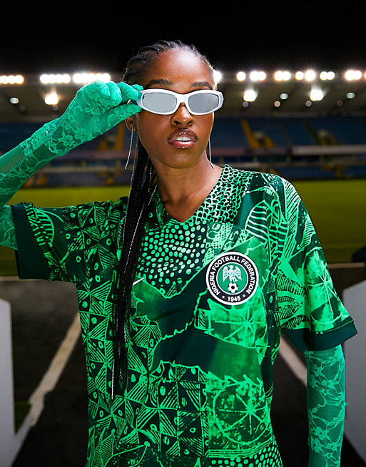 Nike Football Cup 2022 Nigeria home in green | ASOS