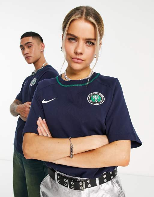 Nike Football World Cup 2022 Nigeria unisex travel t-shirt in black