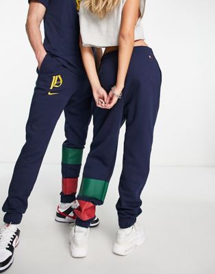 Nike Football World Cup 2022 Portugal unisex fleece joggers in navy