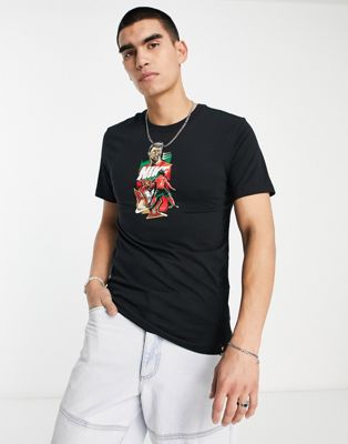 Nike Football World Cup 2022 Portugal unisex Player t-shirt in black