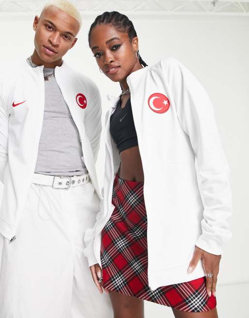 Nike Football World Cup Turkey unisex jacket in white | ASOS