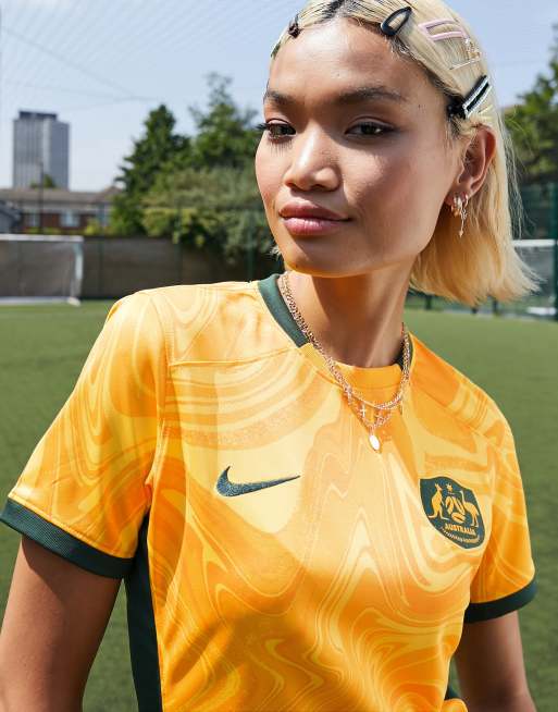 Australia 2023 Stadium Home Men's Nike Dri-FIT Soccer Jersey