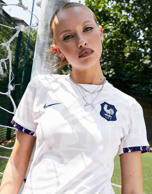 Nike Football World Cup 23 France Stadium away jersey in white