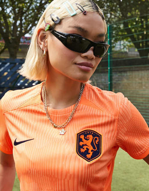 Nike Football World Cup 23 Netherlands Stadium home jersey in orange