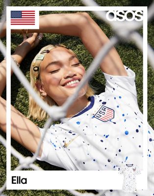 Nike Football World Cup 23 USA Stadium home jersey in white - ASOS Price Checker