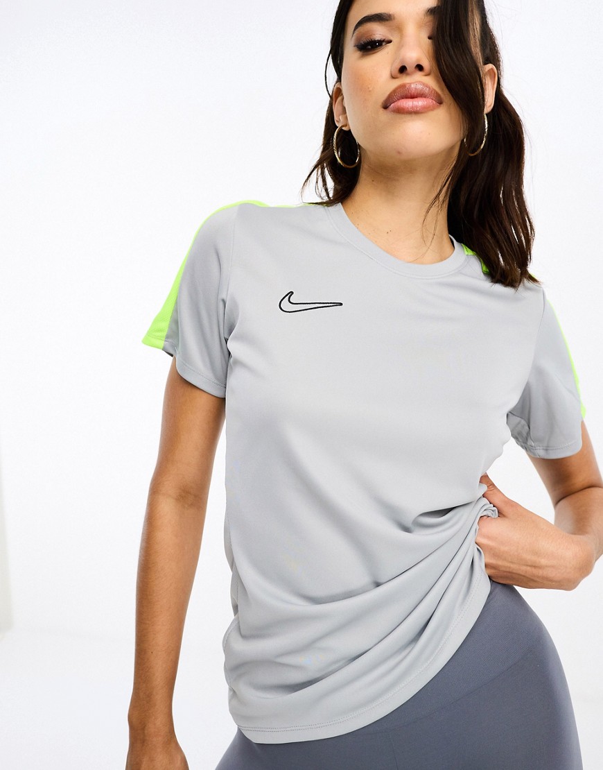 Nike Football Nike Footbll Dri-fit Academy Top In Gray