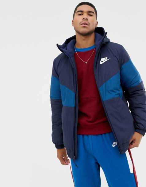Nike foret vindjakke i marineblå 928861-451 - view 1