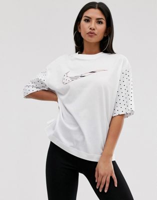 Nike – France – T-Shirt mit Swoosh in 