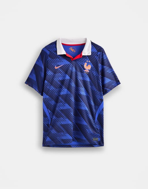Nike France World Cup short sleeve home jersey in navy | ASOS