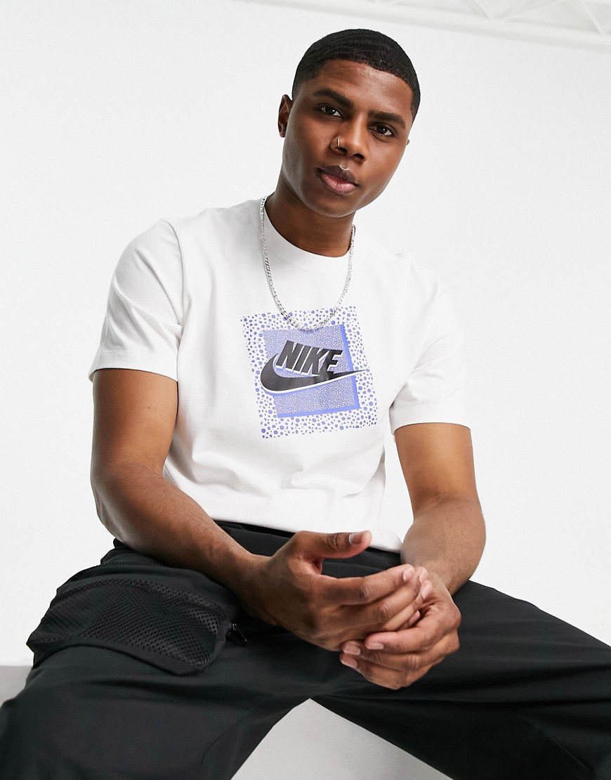 Nike Franchise chest print t-shirt in white