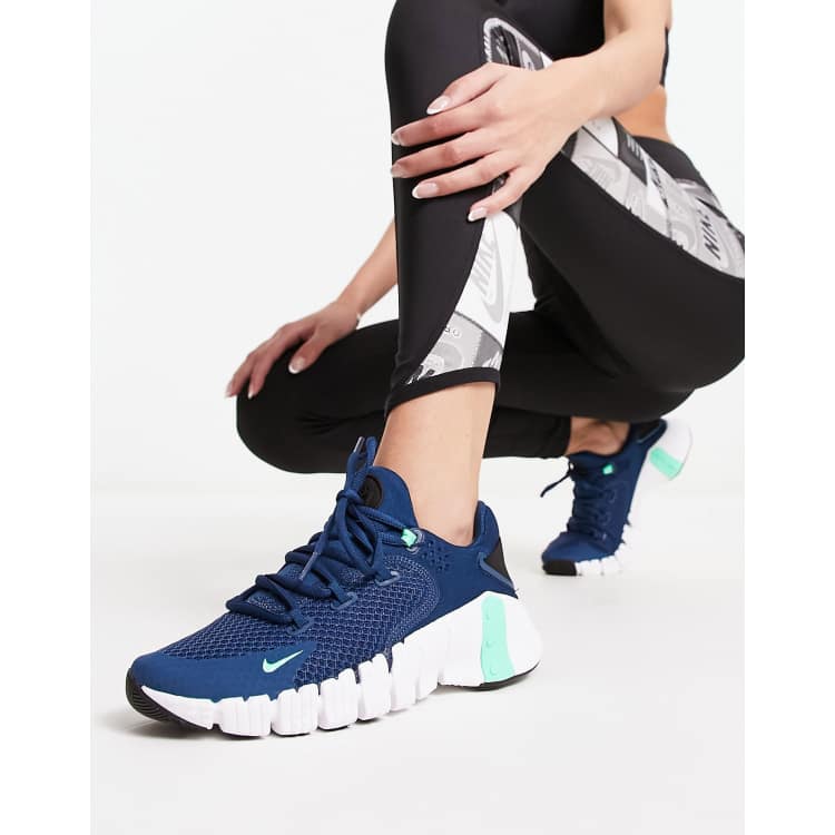 sorg Fleksibel lejlighed Nike Free Metcon 4 sneakers in blue - MBLUE | ASOS