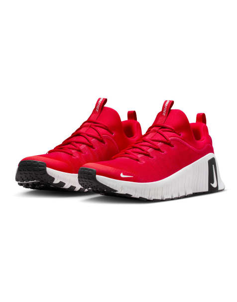 Nike Free Metcon 6 sneakers in red - view 1