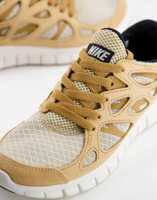 Nike free run store 2 womens brown