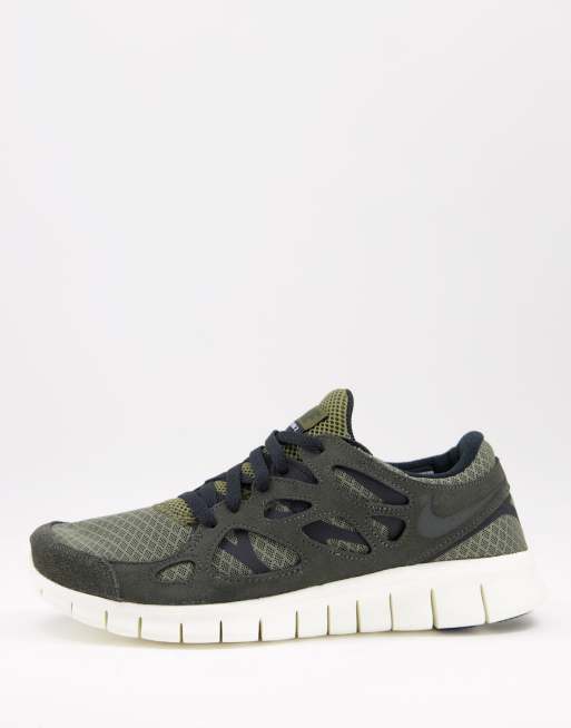 Nike free shop run 2 olive