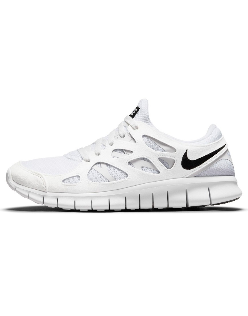 Nike Free Run 2 sneakers in white