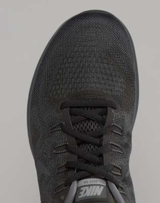 nike free run 2 triple black