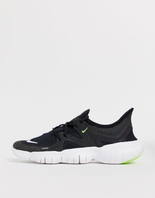 black nike free run 5.0