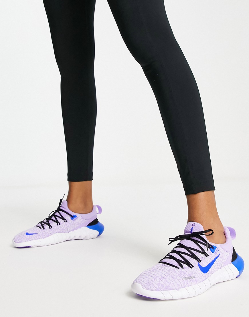 Nike Free Run 5.0 sneakers in purple