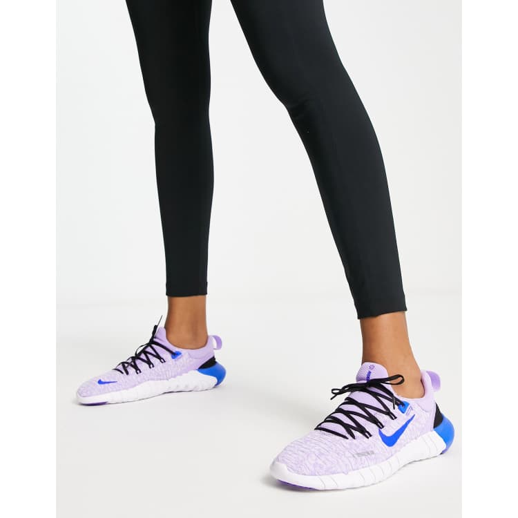 Nike Free Run 5.0 sneakers in purple ASOS