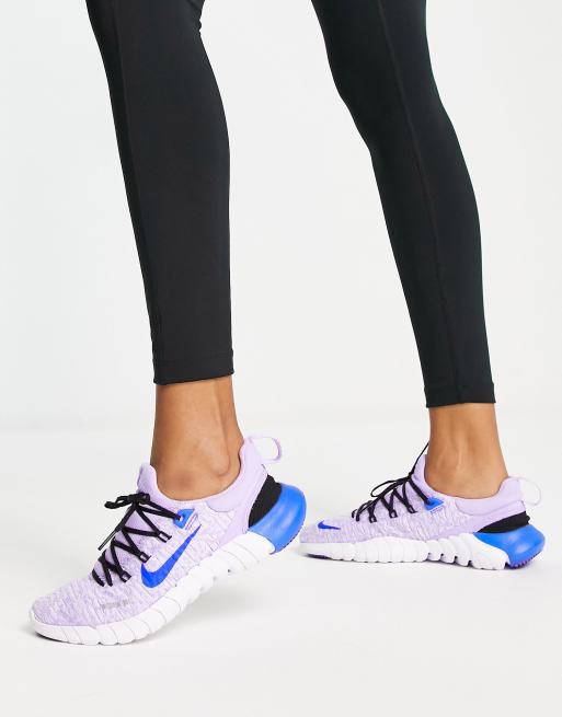 Nike free run outlet womens purple