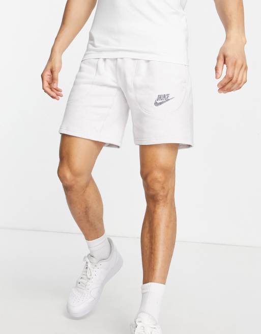 Short nike cheap blanc homme