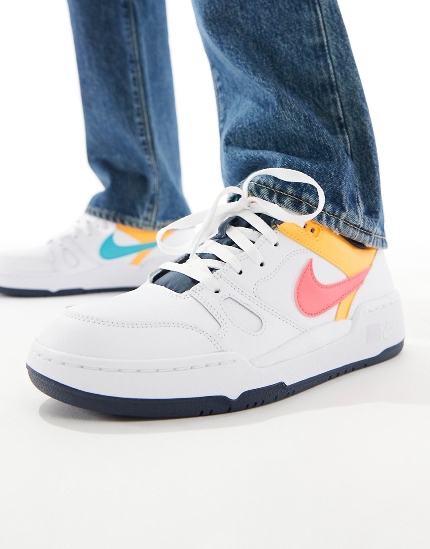 Full Force Low sneakers in white, red and yellow