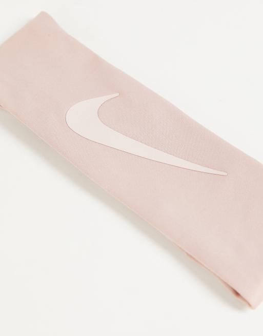 Nike – Fury 3.0 – Różowa brokatowa opaska na głowę, 4 z 4