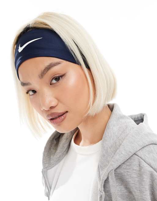 Nike – Fury Classic – Dri-FIT – Marinblått hårband, 2 av 3