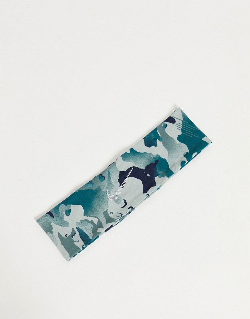 Nike - Fury - Hoofdband met camouflageprint in grijs