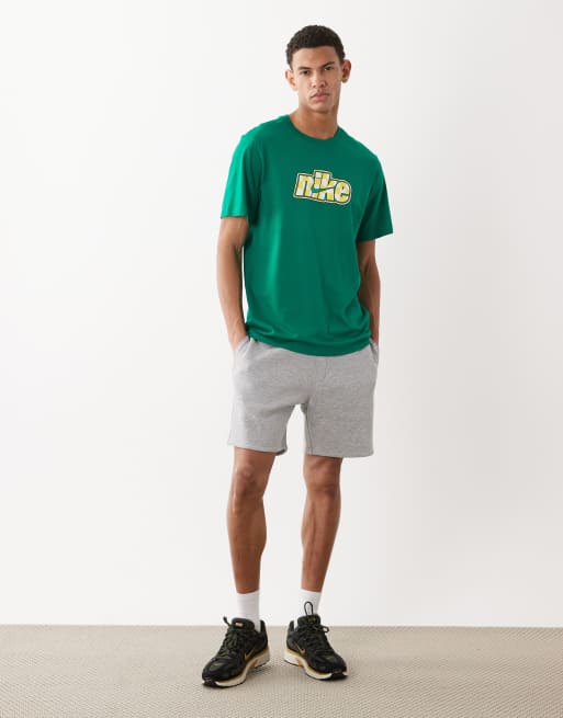 Nike - Futbol - T-shirt met logo in het midden in groen, 2 van 5