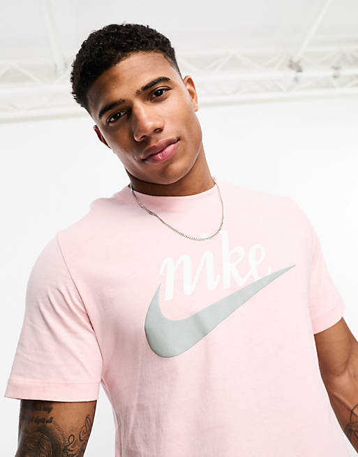 Nike Futura 2 T-shirt in pink | ASOS