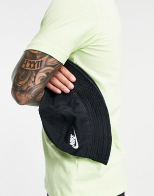Casquettes Et Chapeaux Nike - Futura - Bob en coton délavé à logo - Noir