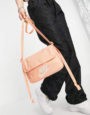 nike orange crossbody bag