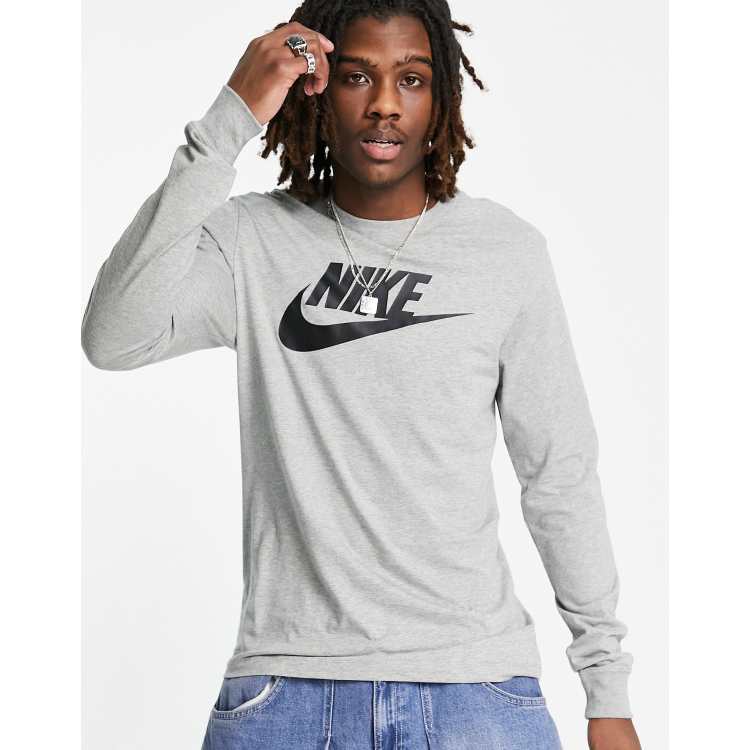 Nike Futura Icon long gray ASOS in t-shirt sleeve 