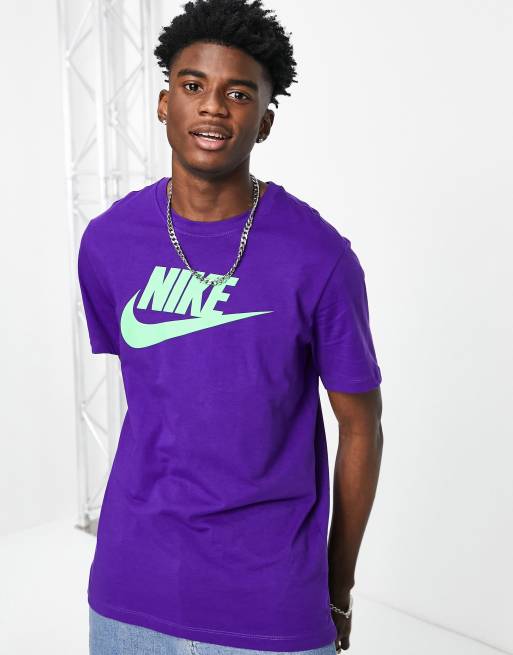 Nike Futura Icon t shirt in purple