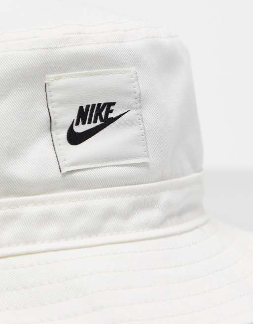 Nike futura store bucket hat white