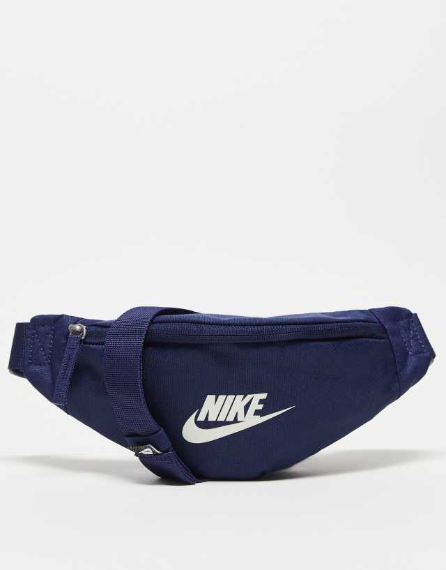 Nike Futura logo fanny pack in navy