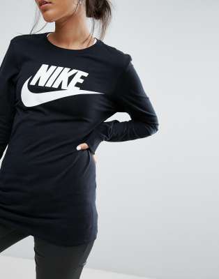 nike logo on sleeve