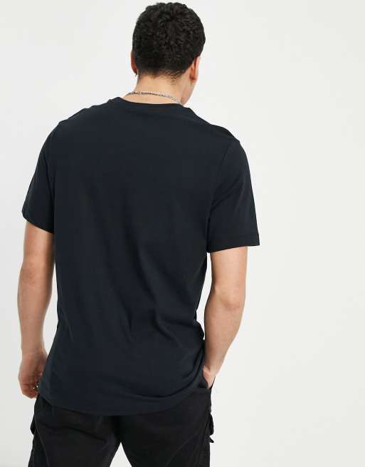 Nike – Futura – Svart t-shirt med tryck framtill, 4 av 4