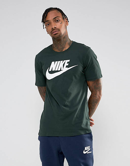 Nike Futura T-Shirt In Green 696707-374 | ASOS
