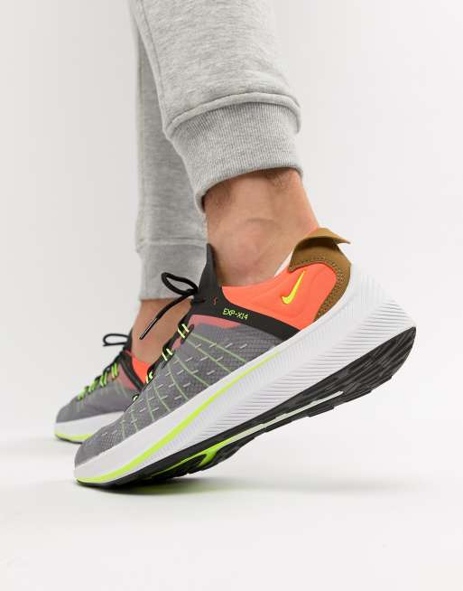 Nike grey multi future fast racer trainers on sale