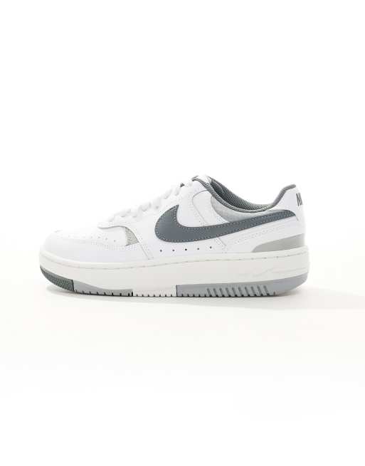 Nike Gamma Force sneakers in white and gray, 2 of 5