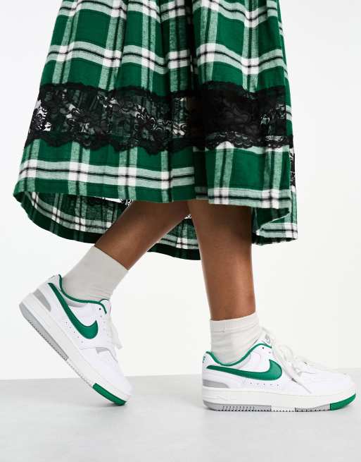 Nike Air Force 1 Malachite Womens Lifestyle Shoes Green White