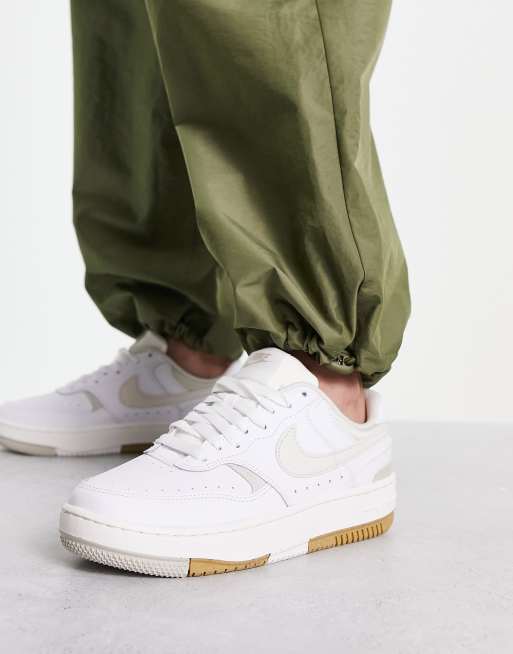 Nike Gamma Force sneakers in white & stone, 4 of 4