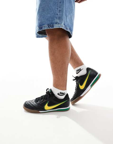 Nike Gato sneakers in black and yellow - view 1