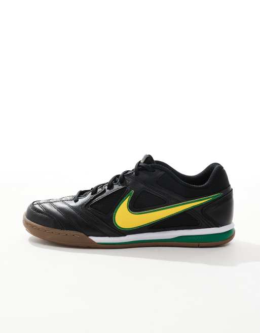 Nike Gato sneakers in black and yellow