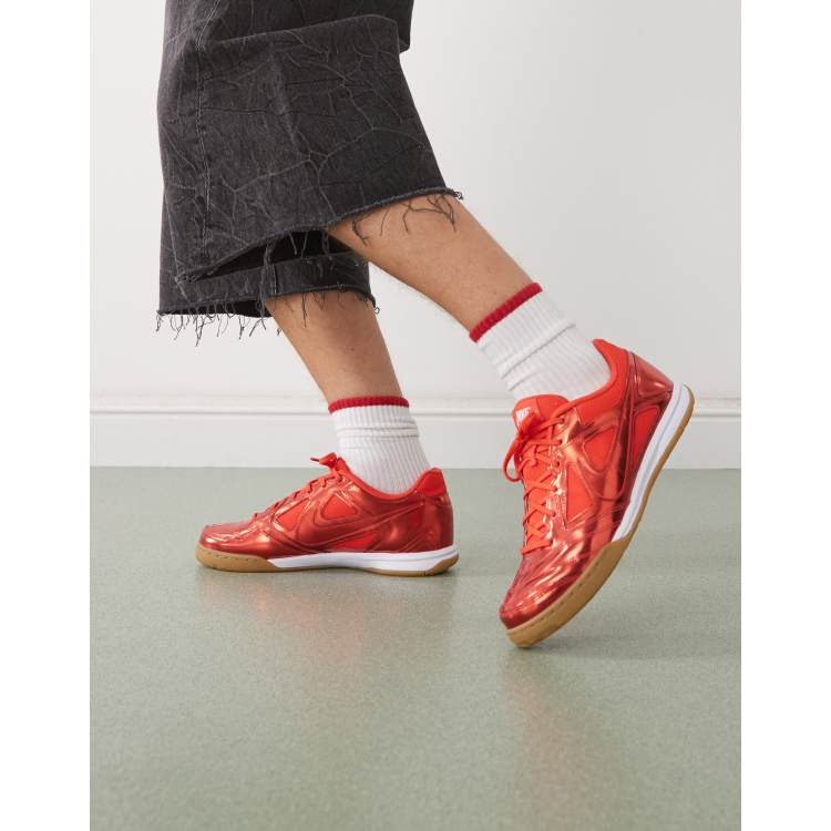Nike Gato sneakers in metallic red | ASOS